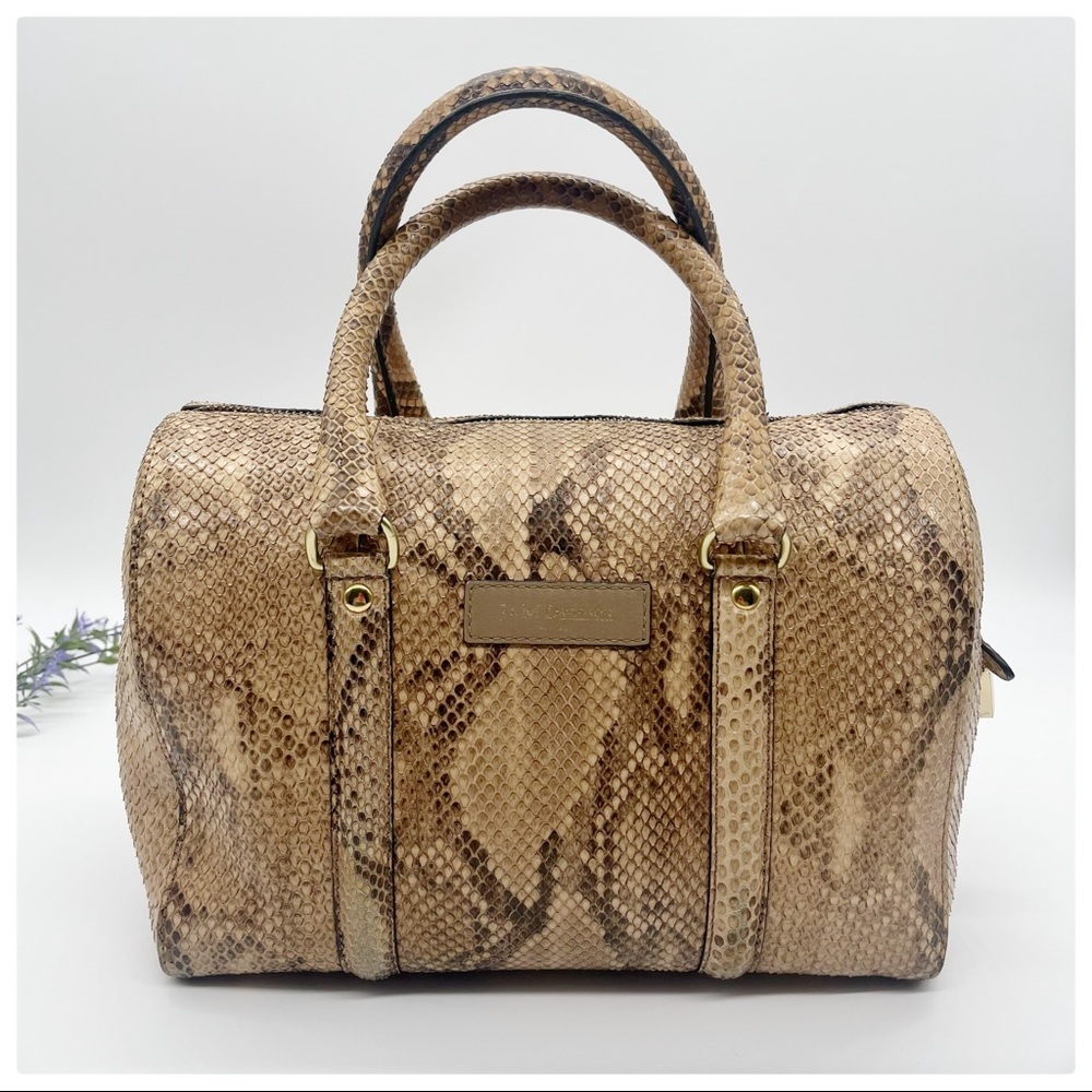J&M Davidson Python Boston Bag - image 3
